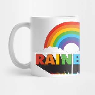 RAINBOW WITH CLOUDS Mug